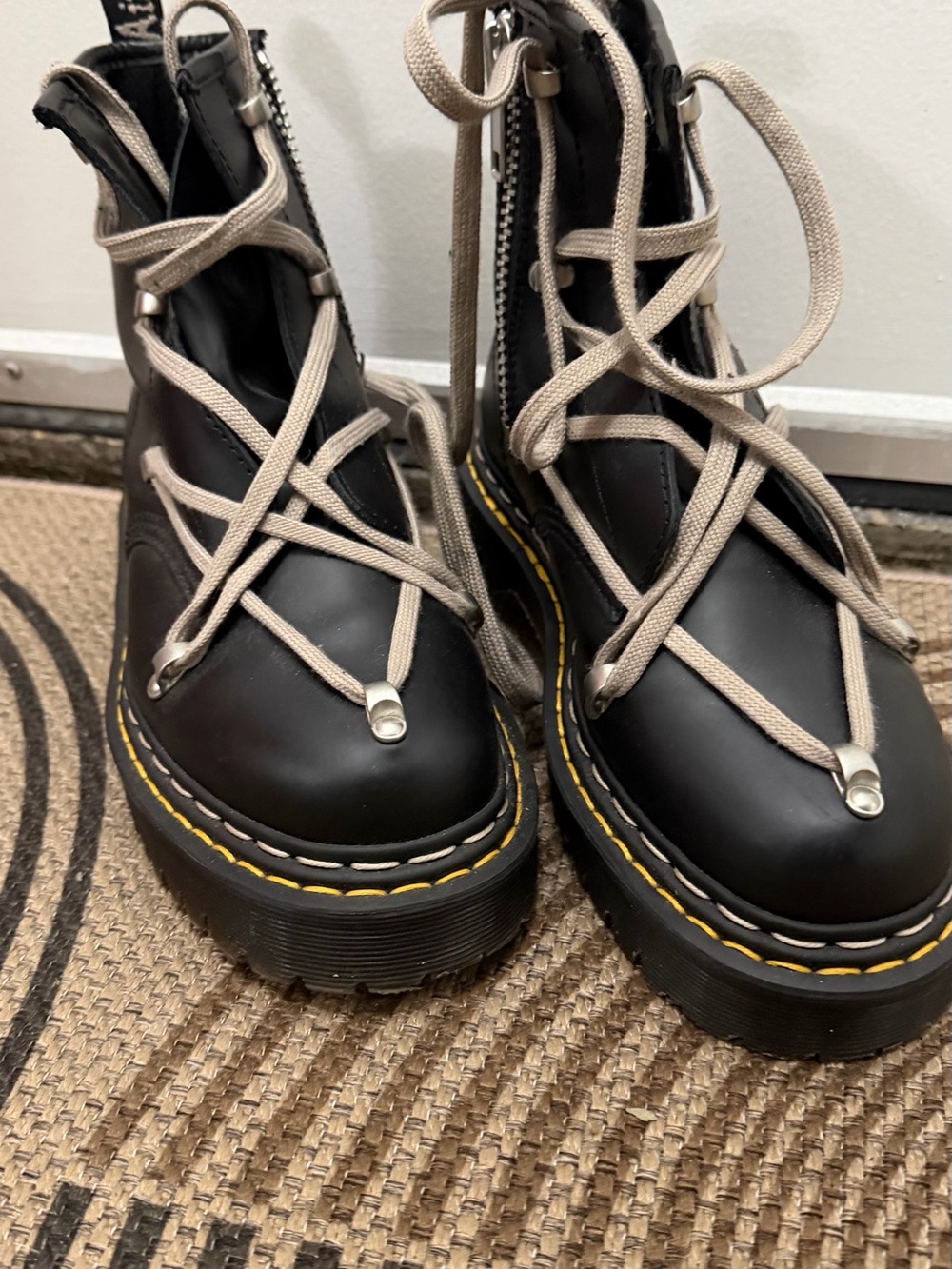 Dr Marten x Rick Owen’s 1460 Leather boots